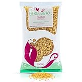 Dermawax Crystal Honig Wachsperlen zur Haarentfernung 1kg – Sanftes Heißwachs für Gesicht, Beine, Achseln & Bikinizone – Warmwachs ohne Streifen – Professionelle Haarentfernung Made in Italy