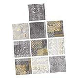 jojofuny 10St rutschfester Bodenaufkleber Küchendekor Bürodekoration Baddekorationen, Badezimmerdekoration Leuchtturm büro dekoration office decoration Hintergrund-Patches Wandtattoo hart