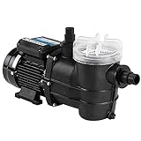 Monzana® Filterpumpe 10.980 l/h mit Vorfilter Poolpumpe Umwälzpumpe Sandfilter Pool Pumpe 11,0m Förderhöhe Poolfilter