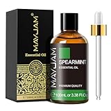 MAYJAM Krauseminze Ätherisches Öl 100ML, Krauseminzeöl für Diffusor, Luftbefeuchter, DIY, Home，Wardrobes