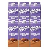 6x Milka Drink Schokoladen Milch 750ml