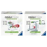 Ravensburger GraviTrax Element Trampolin 22417 & GraviTrax Element Zipline 27472 - GraviTrax Erweiterung