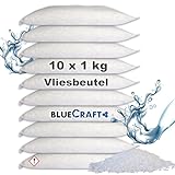 Luft-Entfeuchter Granulat im Vliesbeutel 10 x 1 kg Nachfüllpackung Raumentfeuchter ohne Strom 2,37€/1kg