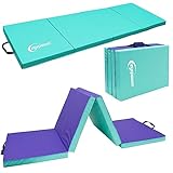 eyepower 180x60 Klappbare Turnmatte für Zuhause - Gymnastikmatte Dicke 5cm - Weichbodenmatte Klappbar - Turnmatte Kinder Outdoor Sport Matratze Sportmatte Klappbar Fitness Matte Pilates Yogamatte