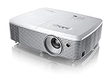 Optoma EH400 DLP Projektor (1080p Full HD, 4000 Lumen, 22.000:1 Kontrast, 3D, Zoom 1,1x) weiß