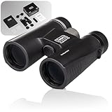 ZIRBITZ® HD Fernglas 10x42 kompakt & wasserdicht - Leistungsstarkes Allround Outdoorfernglas für Wandern, Reise & Vogelbeobachtung - Ferngläser für Erwachsene & Jugendliche