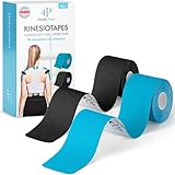 Health Press® Kinesiotapes - 2 Kinesiologie Tape Rollen...