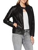 ONLY Carmakoma Damen CARROBBER Faux Leather Jacket NOOS Lederjacke, Schwarz, 46