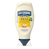 Hellmann's Real Mayonnaise (mit Rapsöl, ideal als Pommes und Burger Sauce und für Salat Dressings) (430ml)