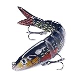 Uxsjakjsd Schwimmender Köder, Angelköder für, Angelköder, Wobbler für Barsch, Angelköder 3
