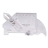 Schweißnahtlehre MG-8B, Edelstahl, geschweißte Oberflächen Schweißlehre