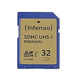 Intenso Premium SDHC UHS-I 32GB Class 10 Speicherkarte blau