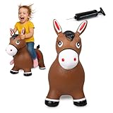 JAMARA 460597 Hüpftier Pferd HoppyDoo - Spielzeug für...