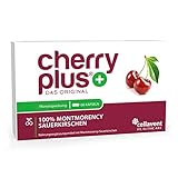 US-Montmorency-Sauerkirschen Kapseln – hochdosierter Sauerkirschen-Extrakt – 55.000 mg pro Tagesdosis – Cherry PLUS