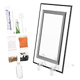 JUMPLAWN DIY Moving Sand Art Material Landschaft Sandbild zum Drehen Kreatives Fließendes Sandbild für Tisch und Wanddekoration Langlebig und Stabil