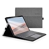 Omnpak Hülle für Microsoft Surface Go 4/3 /2/1,Business-Hülle mit Stifthalter,Einstellbarer Multi-Betrachtungswinkel,kompatibel mit der Type Cover-Tastatur