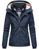 MARIKOO Designer Damen Übergangs Jacke leicht gefüttert...