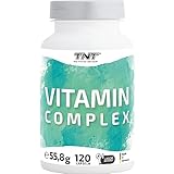 TNT Vitamin Complex (120 Kapseln) • Alle wichtigen A-Z Vitamine • Hochwertiger Multivitamin Komplex • Multi Vitamine Komplex • Multivitaminpräparat • 100% Vegan