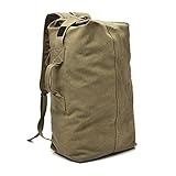 Große Kapazität Reisen Klettern Bag Tactical Military Rucksack Frauen Armee Taschen Leinwand Eimer Tasche Schulter Sporttasche