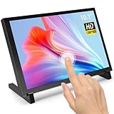 ELECROW Portable Monitor, 10 Zoll Touchscreen Monitor 1280 * 800 HD Monitor für PC, Raspberry Pi, 3D Drucker, funktioniert als CCTV Monitor und PC Monitor, Raspberry Pi Bildschirm(ohne Lautsprecher)