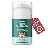 Pawlie's Hundezahnpasta - Natürliche Zahnpflege Hund gegen Zahnstein, Mundgeruch & Zahnfleischentzündung mit Magnolie & Vitamin E | Zahnpasta Hund, Dog Toothpaste, Zahnsteinentferner Hund