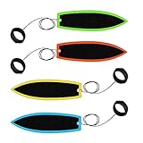 Mini Surfboard, Finger Surfbrett, Fingerspitzen Surfbrett, 4PCS Fingerbrett-Spielzeug Mini Fingerboards Mini-Griffbrett Miniatur Spielzeug Kreatives Spielzeug für Jungen Mädchen Erwachsene