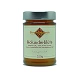 Streuobstwiesle Holunderblüte - 220 g Exquisiter Holunderblüten Fruchtaufstrich - Gelee - mit hohem natürlichem Fruchtsaftanteil