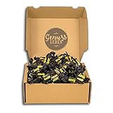 Genussleben Box mit Storck RIESEN 900g, Schokoladenkaubonbon mit dunkler Schokolade und Karamell, Süssigkeiten in Grosspackung