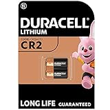 DURACELL CR2 (2 Stück) CR 2 High Power Lithium Batterie 3 V...