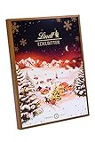 Lindt Schokolade Edelbitter Adventskalender 2023 | 250 g | Adeventskalender mit 24 süßen Überraschungen aus Edelbitterschokolade | Schokolade für die Weihnachtszeit | Schokoladen-Geschenk