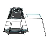 TP Toys Klettergerüst Spielturm Explorer Spielturm Kinder Outdoor Kletterturm Schwarz 306x208x201cm