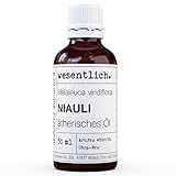 Niauli 50ml - reines ätherisches Öl von wesentlich. - 100% naturrein aus der Glasflasche