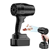 Laubbläser Kabellos – Elektrisches Staubreinigungsgerät Mit Turbolader, Tragbare Handgebläse, Leichter Kraftreiniger | Wiederaufladbares Luftgebläse Mit Starker Windgeschwindigkeit Für Den Außenbereic