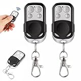 Fernbedienung Garagentor, 2 Stück 433 MHz Universal...
