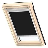 VELUX Original Dachfenster Verdunkelungsrollo Classic für F06, Schwarz