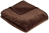 Amazon Basics - Kuscheldecke, aus samtweichem Plüsch - 168...