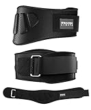 Breaking Limits Gewichthebergürtel Herren & Damen - Fitness Zubehör für Krafttraining & Gewichtheben, Gym Gürtel Crossfit, Deadlift Lifting Belt für Powerlifting & Bodybuilding (XS)