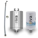 riva Filter | Trinkwasser Filter-Set MULTI | WASSERHAHNFILTER - Zertifizierter Schutz vor Legionellen, Bakterien und Keimen in Küche Bad | Inkl. flexiblen Schauchanschluss-Set | Silber