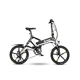 Jeep E-Bikes Unisex – Erwachsene FFR 7050 E-Bike, Schwarz, 20 inches
