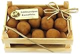 Edelmarzipan Kartoffeln in Holzkiste 200g