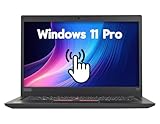 Lenovo ThinkPad X13 Gen 1 Touchscreen Business Laptop, 13,3 Zoll FHD Notebook, Intel Core i5-10310U, 16GB RAM, 256GB SSD, US QWERTY-Tastatur, Windows 11 Pro (Generalüberholt)