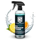 Clean Guard Auto Innenraumreiniger 500ml | Cockpitpflege Auto Innenraumreiniger für Kunststoff, Polster, Leder & Armaturen | Das Allround Autozubehör für die Autopflege mit frischem Citrusduft