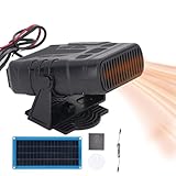 Solarpanel-Autoheizung,Tragbarer Solarpanel-Heizstrahler, 30 W Einzeln Für Kristall-Solarpanel-Heizstrahler, Warme Windausrüstung, Tragbarer Solarheizstrahler, Solarpanel-Gewächshaus-Heizset