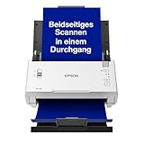 Epson WorkForce DS-410 Dokumentenscanner (Scanner, DIN A4, beidseitiges Scannen in einem Durchgang, 600dpi, USB 2.0)