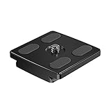 K&F CONCEPT RQ50 professionelle Kamera Schnellwechselplatte Kameraplatte aus massivem Aluminium für alle Kameras mit 1/4' Stativgewinde