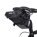 BTR Wasserfeste Allwetter Fahrradtasche für den Sattel, Satteltaschen für Fahrrad.
