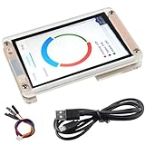 DIYmalls 8,9 cm ESP32 Display ESP32-3248S035C kapazitiver Touchscreen 480x320 TFT LCD Modul ST7796 ESP 32 Entwicklungsplatine + Acrylgehäuse für Arduino IDE