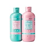 HAIR BURST Shampoo und Conditioner Set für Längeres und Stärkeres Haar mit Natürliche Wirkstoffe – Haarwachstum beschleunigen und Haarausfall vermeiden – Ohne SLS und Parabene (2 x 350ml)