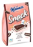 Manner Snack Mini Milch-Schokolade | schokolade Knuspergenuss für Zwischendurch | 1er Pack (1 x 300 g)