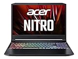 Acer Nitro 5 (AN515-45-R2QX) Gaming Laptop | 15,6 WQHD 165Hz Display | AMD Ryzen 7 5800H | 16 GB RAM | 1 TB SSD | NVIDIA GeForce RTX 3060 | Windows 11 | QWERTZ Tastatur | schwarzrot